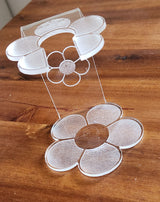 Stempelhalter aus Acrylglas BLUME - STH003