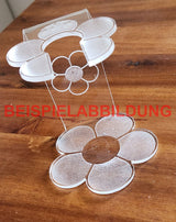 Stempelhalter aus Acrylglas BLUME - STH003