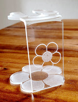 Stempelhalter aus Acrylglas BLUME - STH003