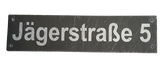 Straßennamenschild Schiefer Lasergravur MIT KORREKTURABZUG HAN018