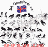 Individuelles Boxenschild aus Parkettholz – Hochwertige Lasergravur für deine Pferdebox! Box019