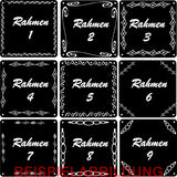 Tolle Rahmen zu den Türschildern Schilderhex.de