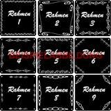 Pferde Boxenschild aus Schiefer – 150+ Pferdemotive zur Auswahl | Name & Pferdeinfos - | Lasergravur mit Entwurfsfreigabe Box023