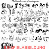 Individuelles Boxenschild aus Parkettholz – Hochwertige Lasergravur für deine Pferdebox! Box019