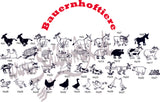 Türschild Strichmännchen – 2 Figuren (viele Motive) LASERGRAVUR - MIT KORREKTURABZUG Tür013