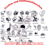 Türschild Strichmännchen – 2 Figuren (viele Motive) LASERGRAVUR - MIT KORREKTURABZUG Tür014