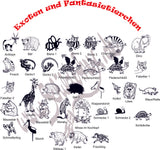 Türschild Strichmännchen – 2 Figuren (viele Motive) LASERGRAVUR - MIT KORREKTURABZUG Tür013