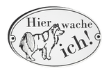 HUNDESCHILD  Islandhund  - LASERGRAVUR