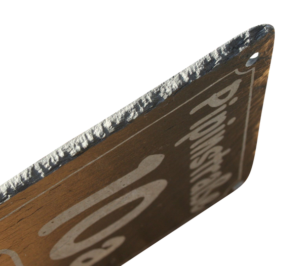 Türschild  3 Strichmännchen aus Schiefer - LASERGRAVUR MIT KORREKTURABZUG Tür027