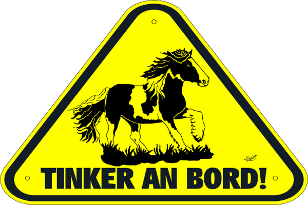 Pferdehängerschild TINKER 2 - LASERGRAVUR